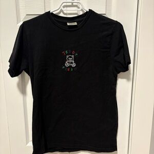 Teddy Fresh Black Graphic Tee